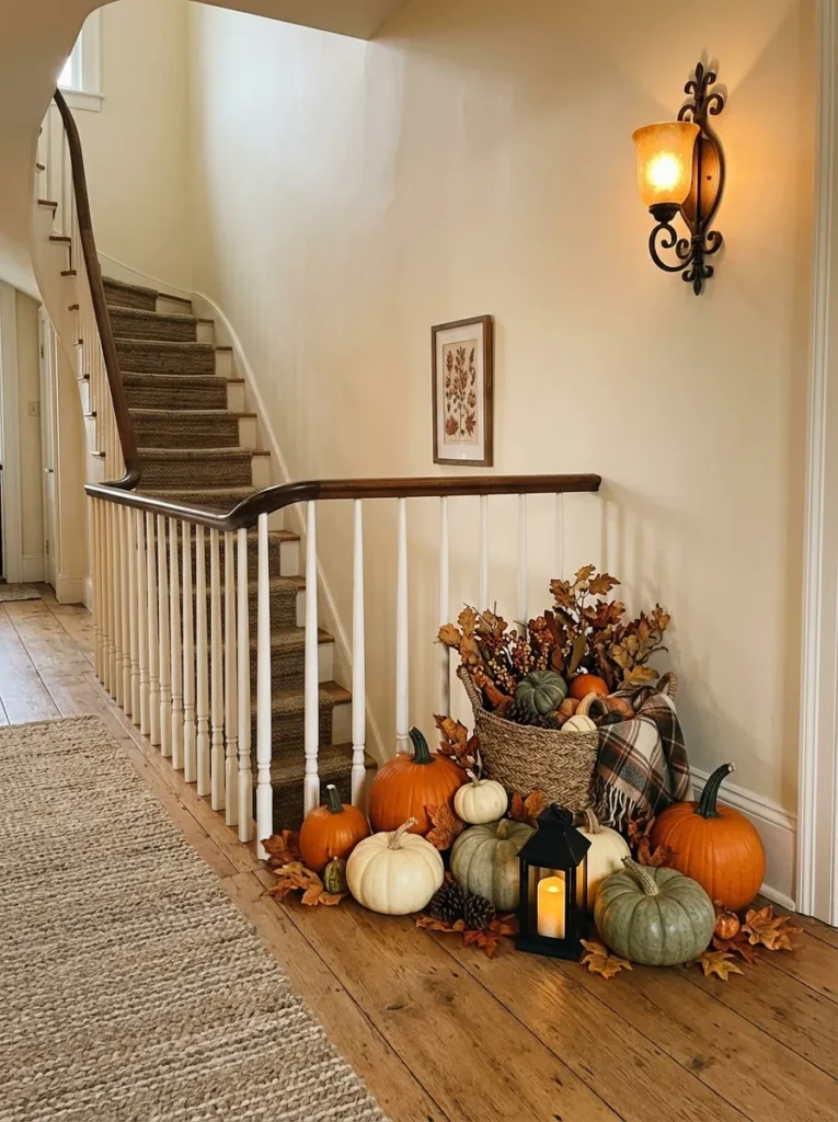 Pumpkin Stair Landing