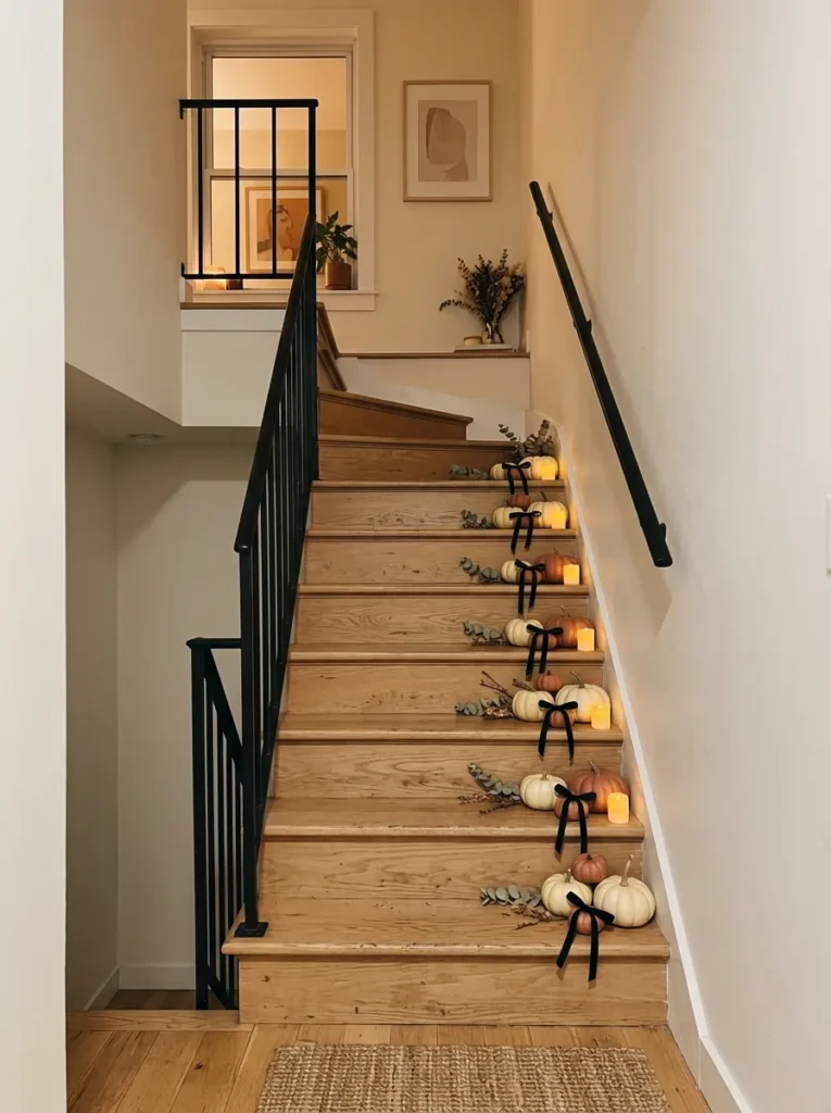 Pumpkin Stair Steps