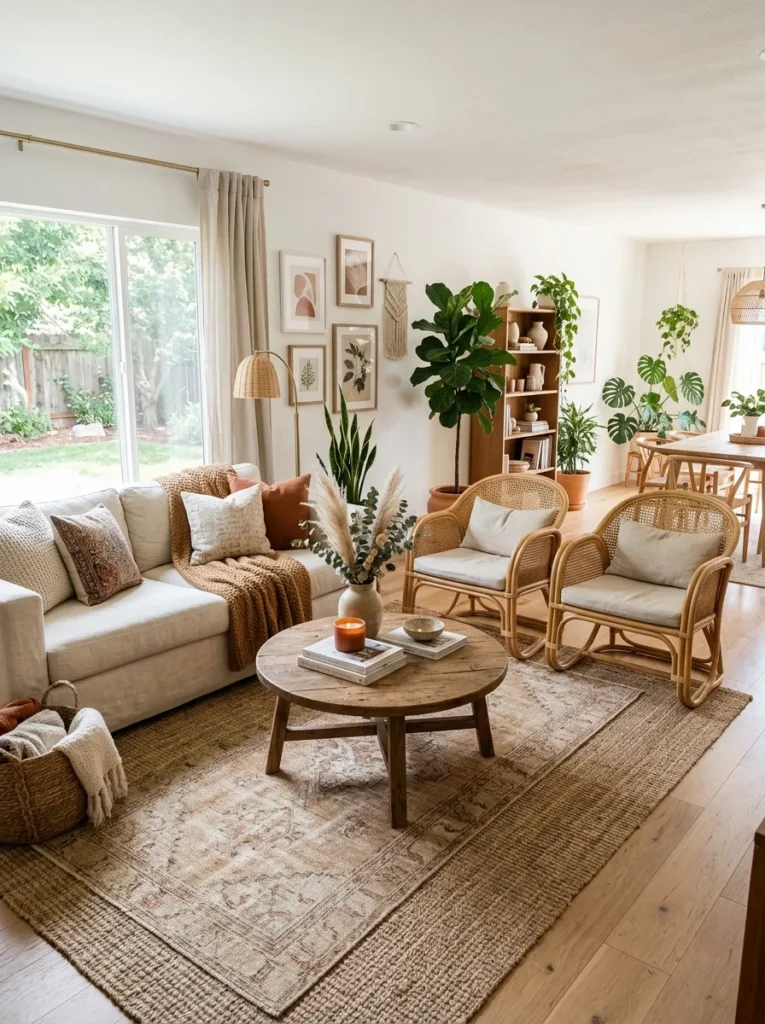 Rattan Accent Chairs