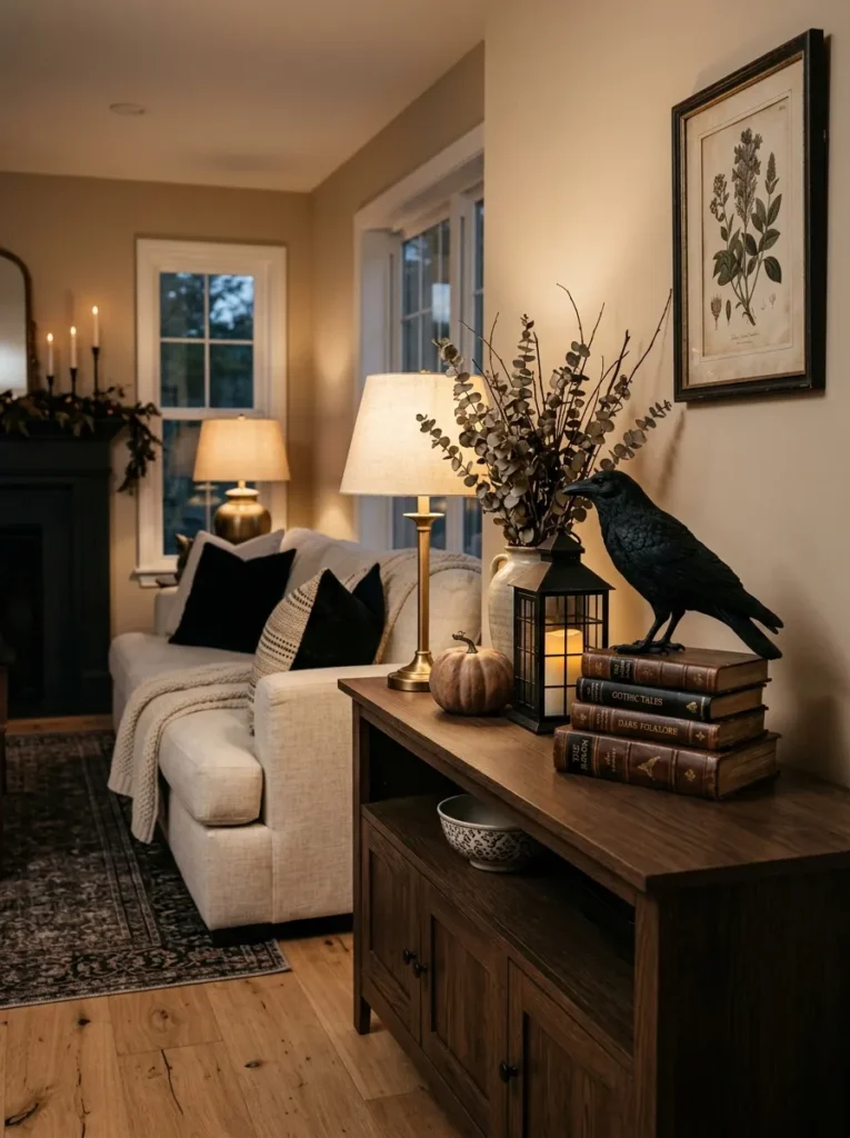 Raven Accent Decor