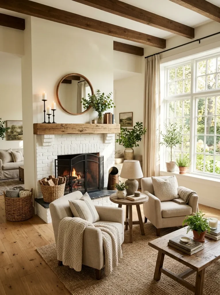 Reclaimed Wood Mantel