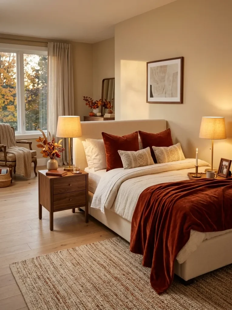 Rust Velvet Accents