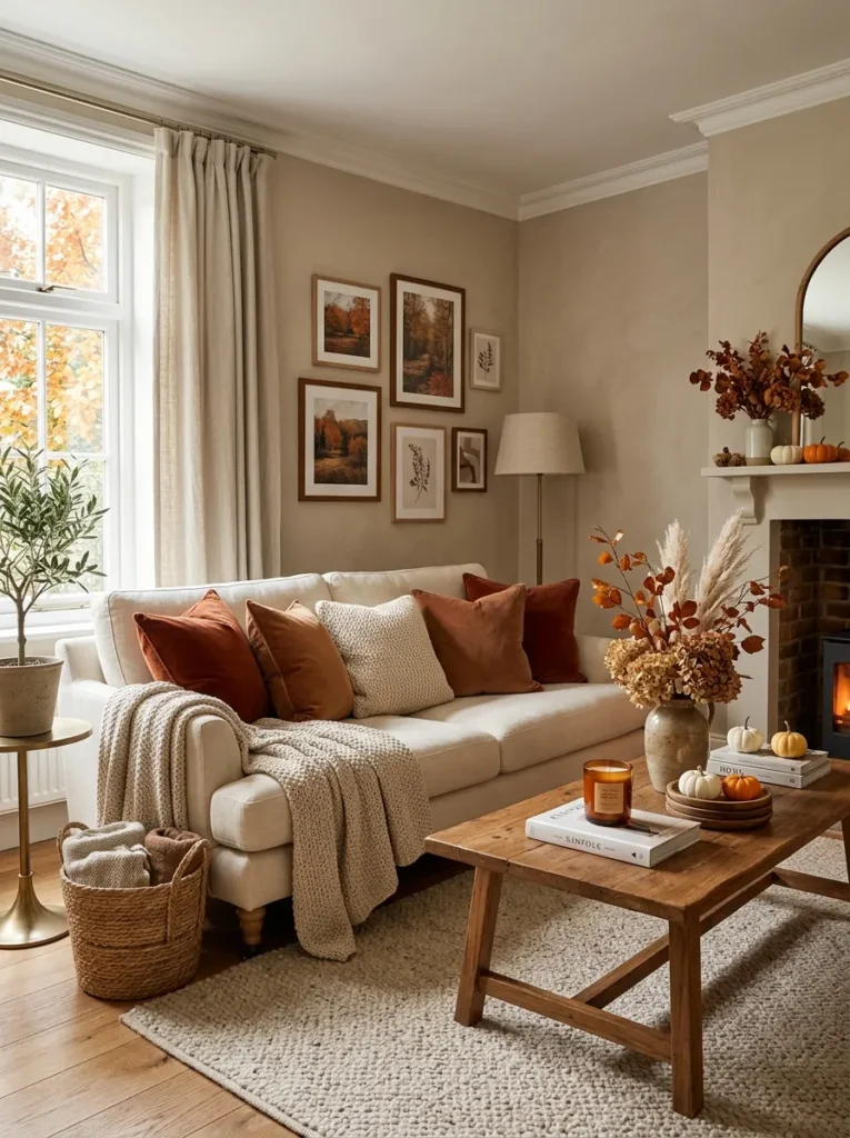 Rust Velvet Pillows