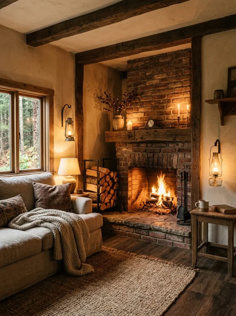 Rustic Brick Nook