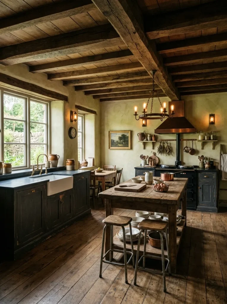Rustic Ceiling Beams