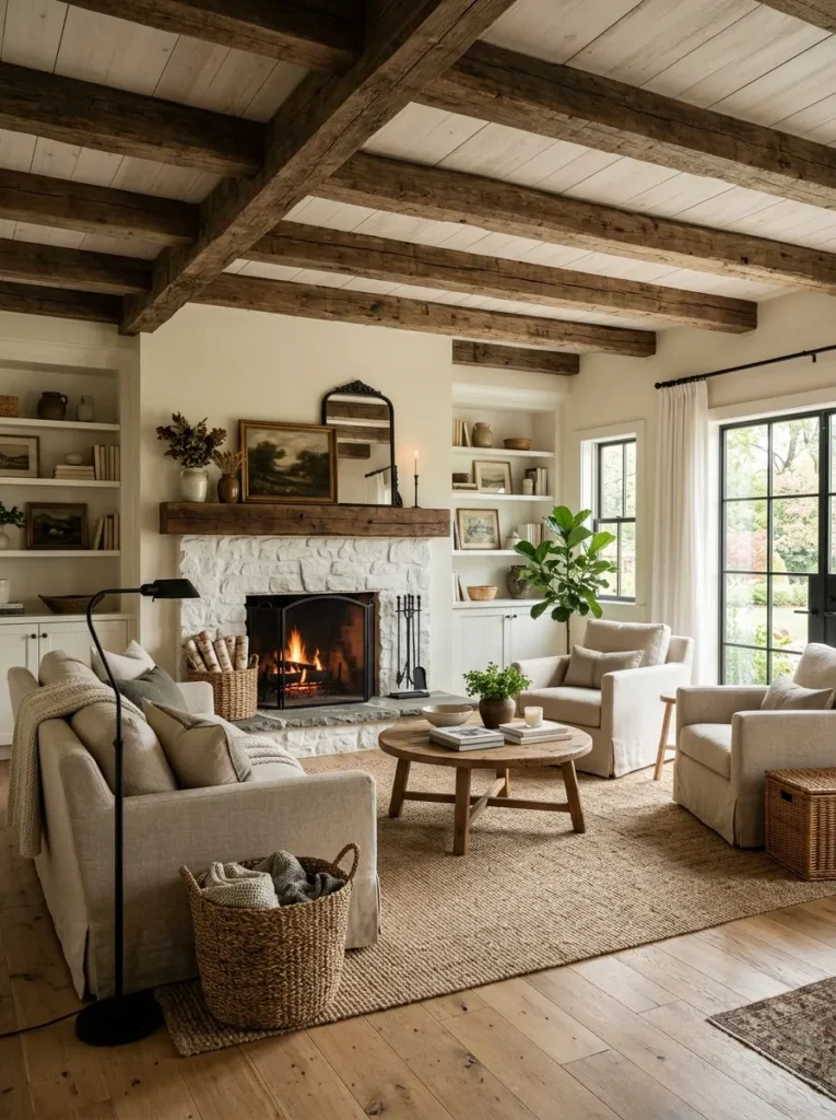 Rustic Ceiling Beams