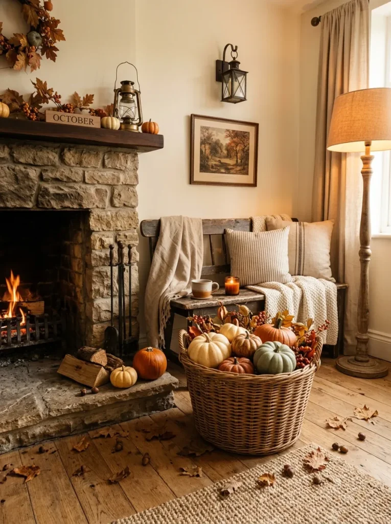 Rustic Pumpkin Baskets