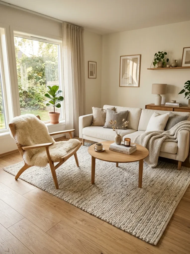 Sheepskin Accent Chair