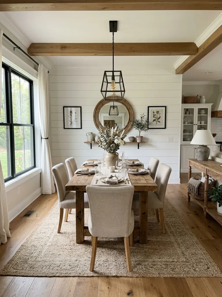 Shiplap Accent Wall