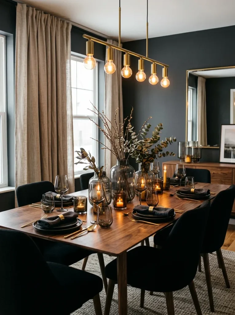 Smoky Glass Accents