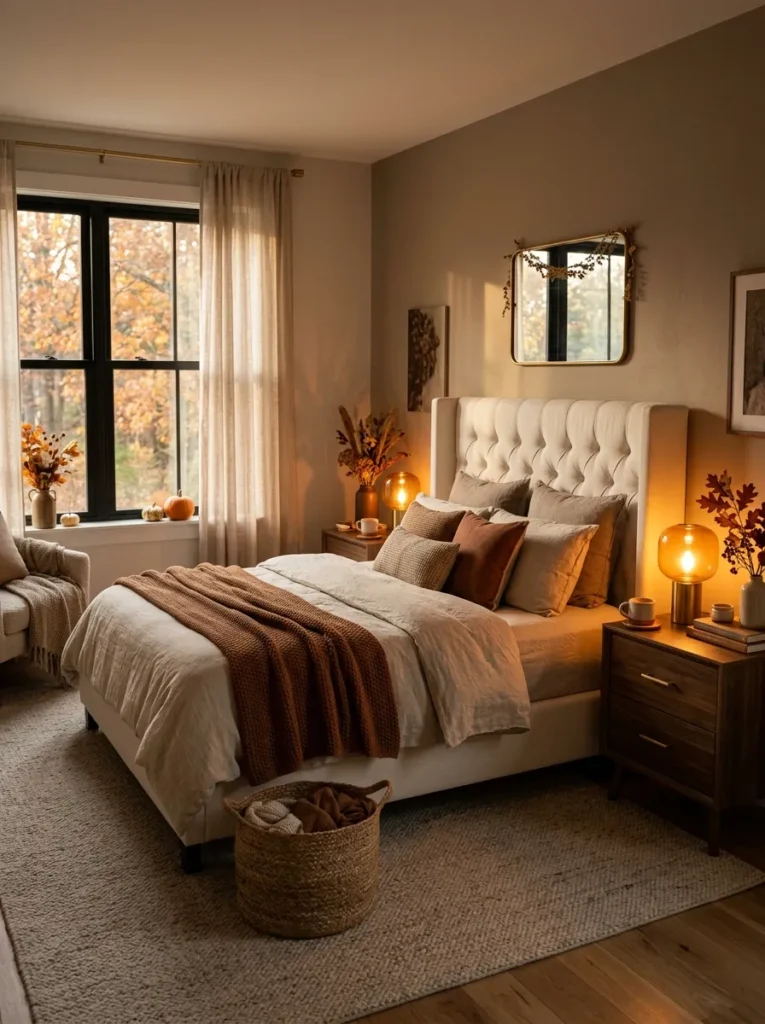 Soft Amber Lighting