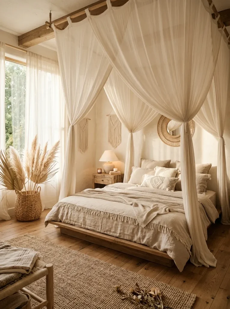 Soft Canopy Curtains