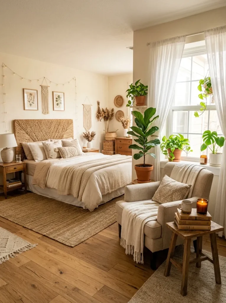 Sunlit Reading Corner