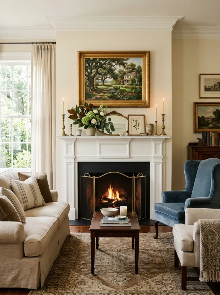 Traditional Fireplace Mantels