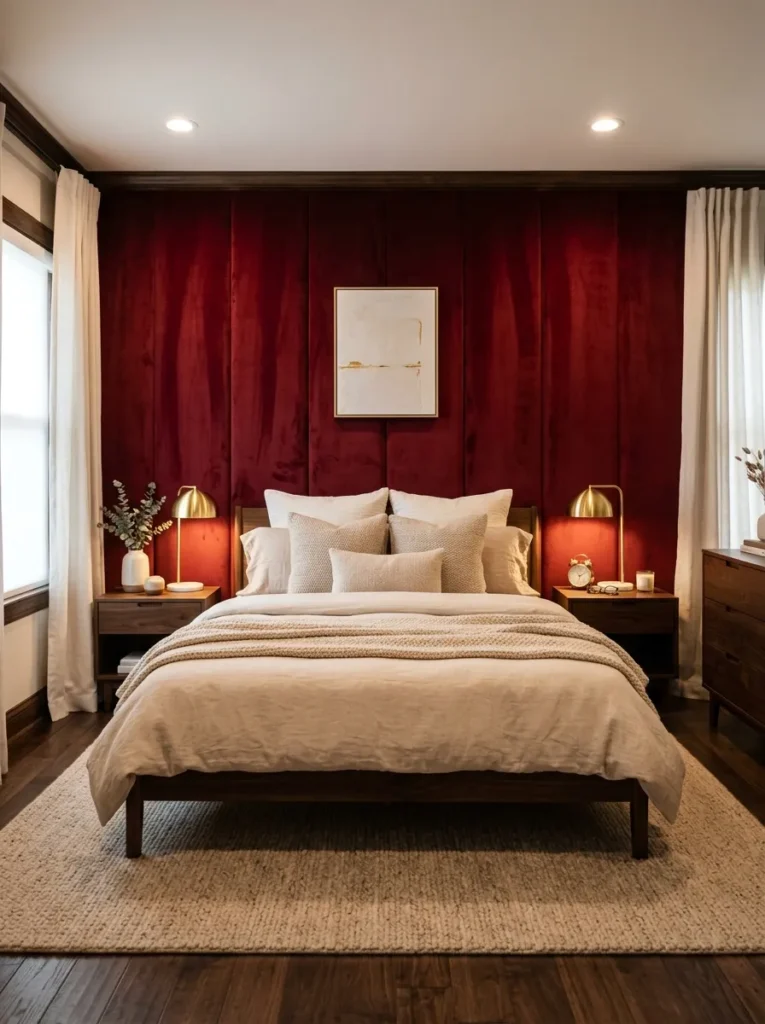 Velvet Accent Wall