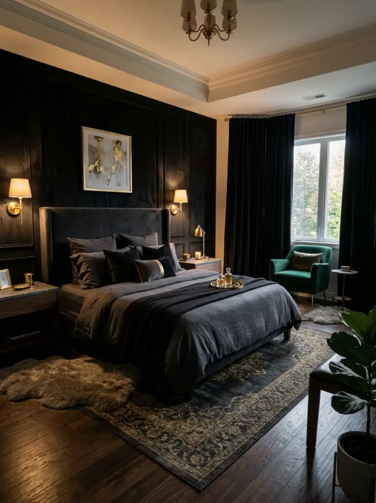 Velvet Accent Wall