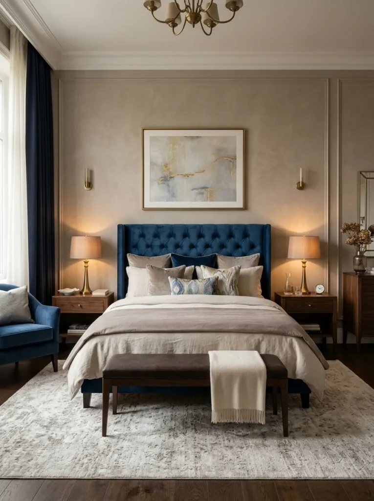 Velvet Headboard Style