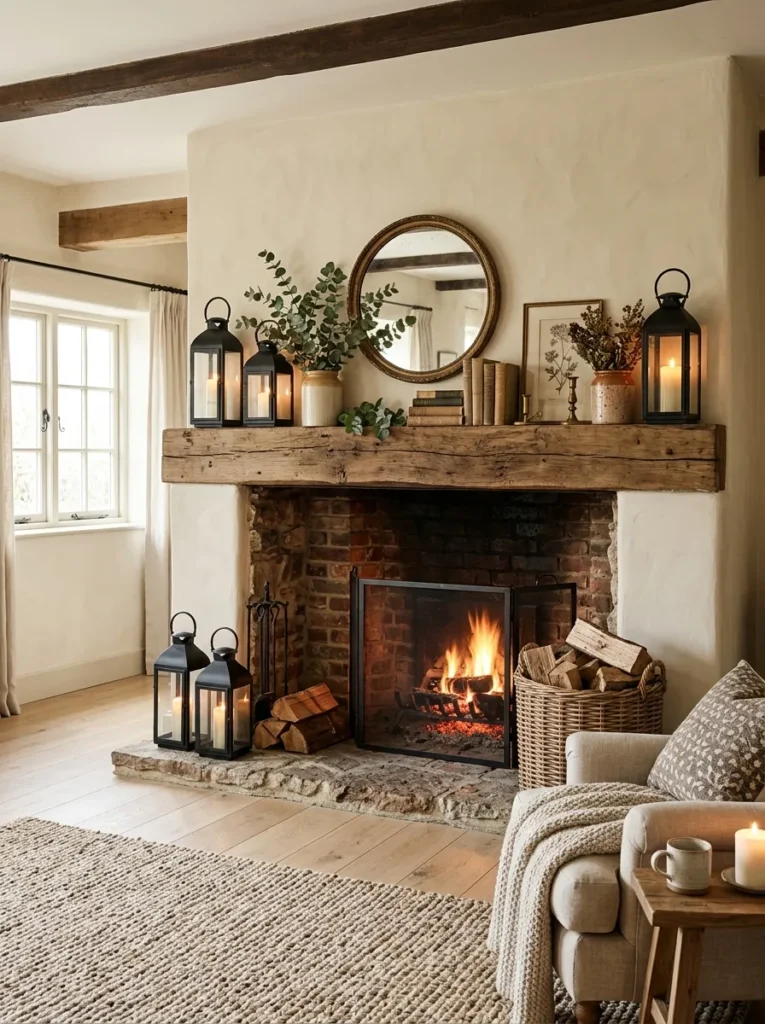 Vintage Lantern Display