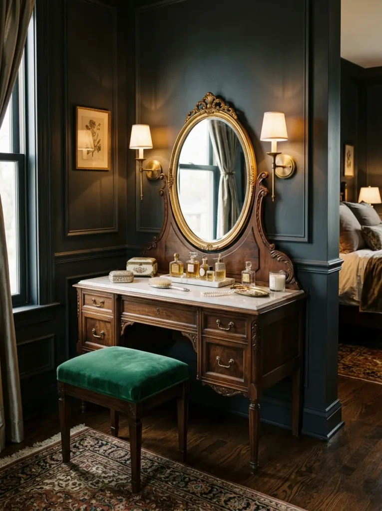 Vintage Vanity Corner