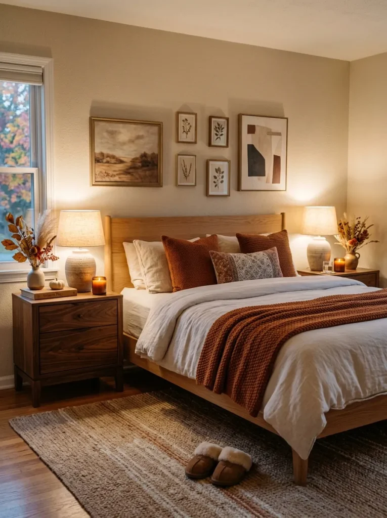 Warm Wood Nightstands