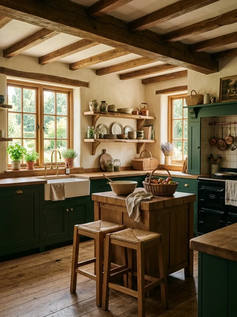 Warm Wooden Accents
