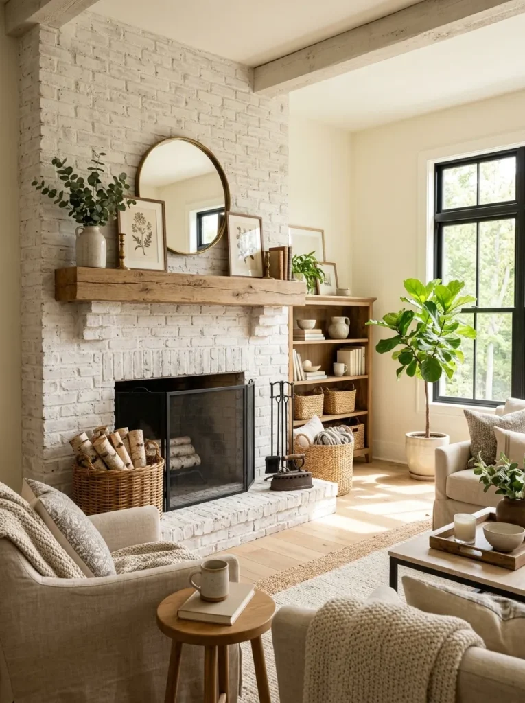 Whitewashed Rustic Charm