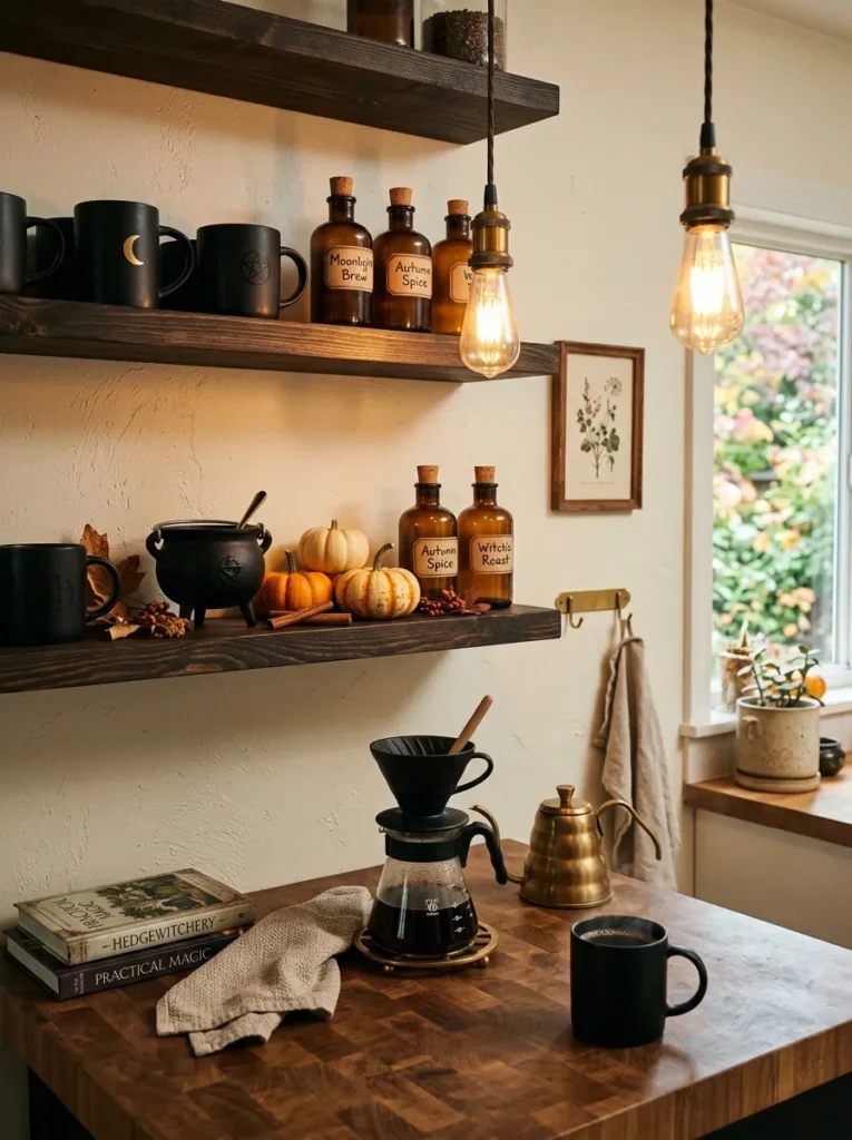 Witchy Coffee Station