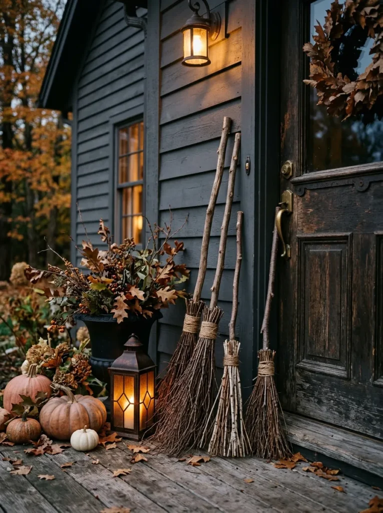 Witchy Doorway Broom