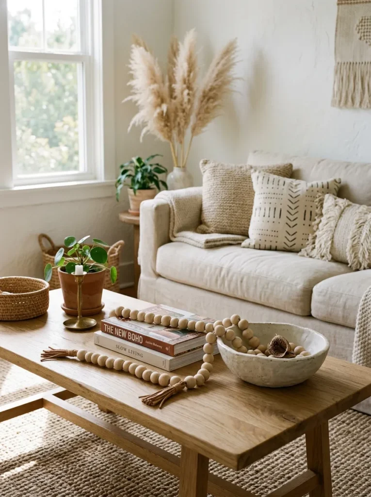 Wood Bead Decor