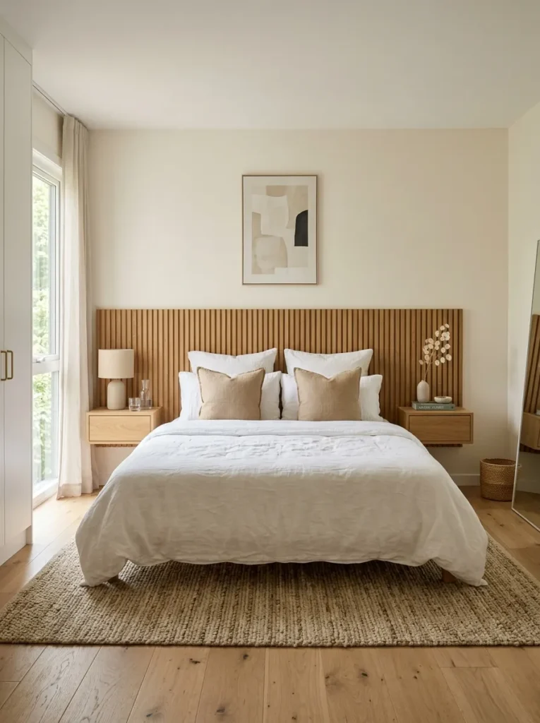 Wood Slat Headboard