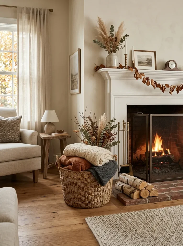 Woven Basket Accent