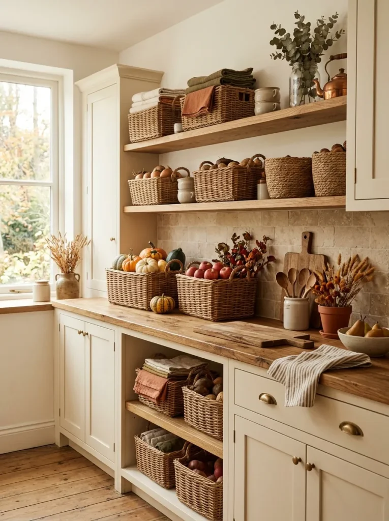 Woven Basket Storage