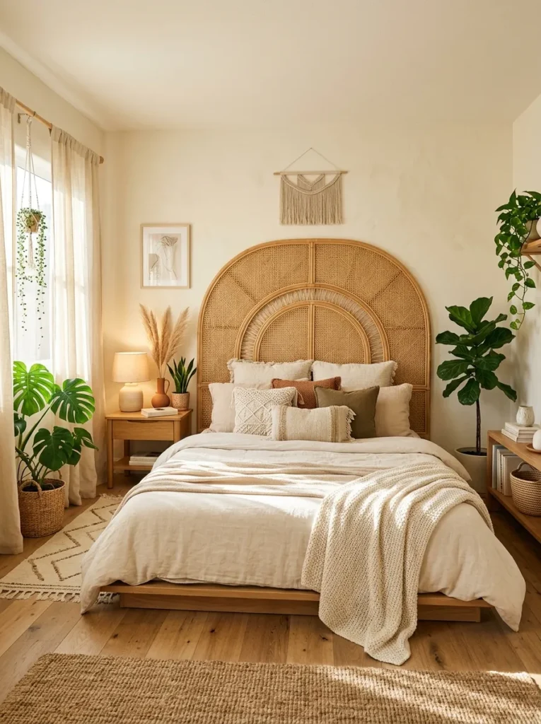 Woven Rattan Panel