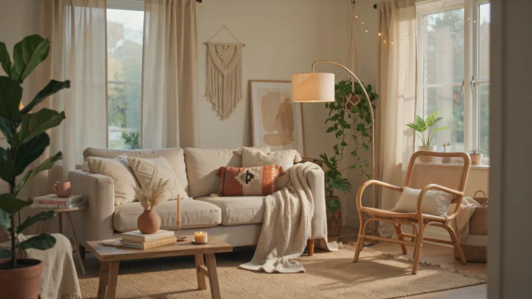 cozy boho living room ideas