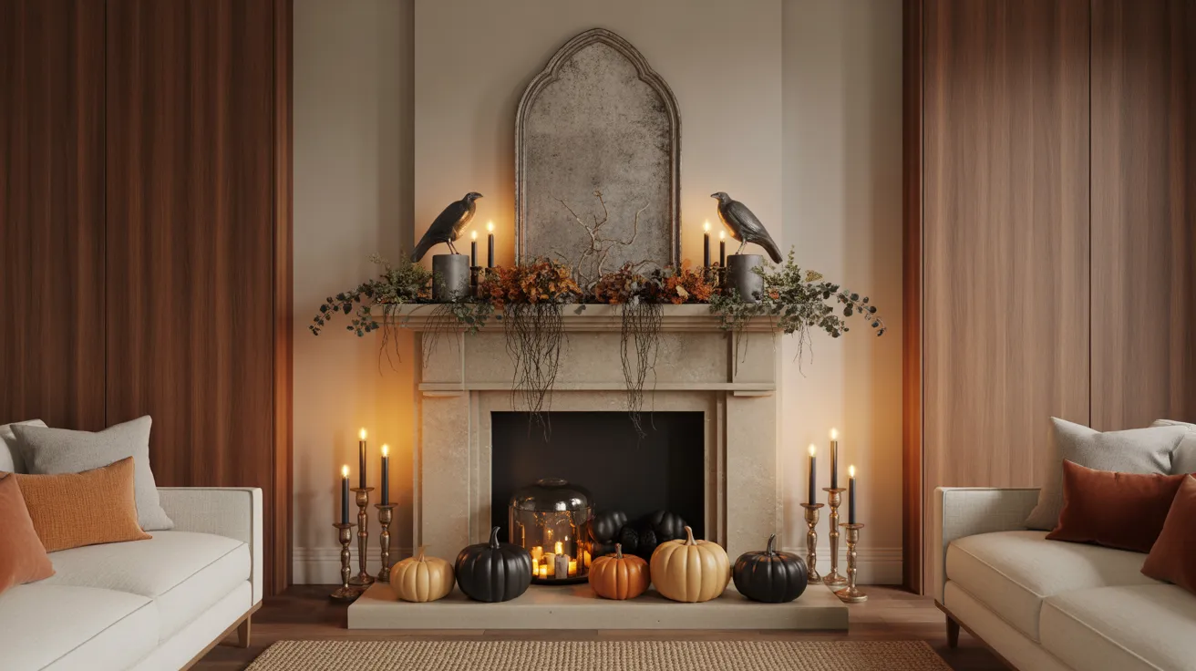 halloween mantel ideas