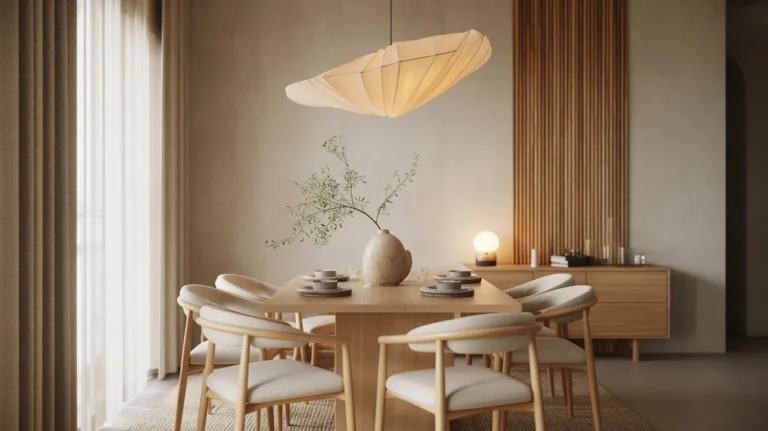 japandi dining room