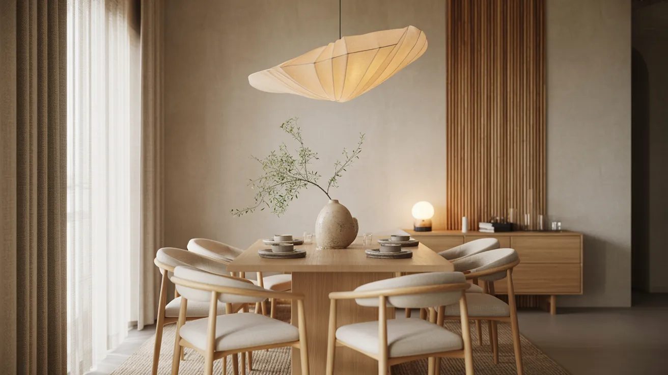 japandi dining room
