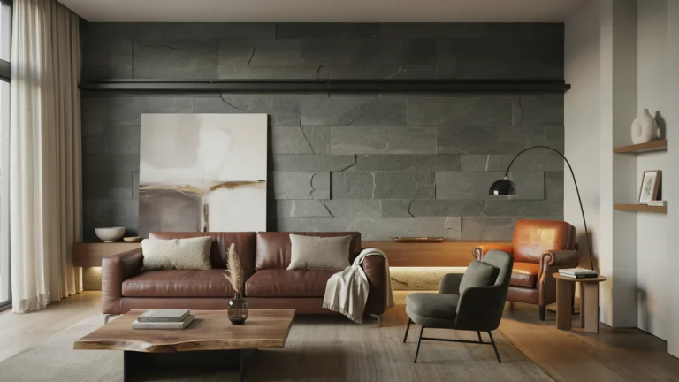 masculine living room