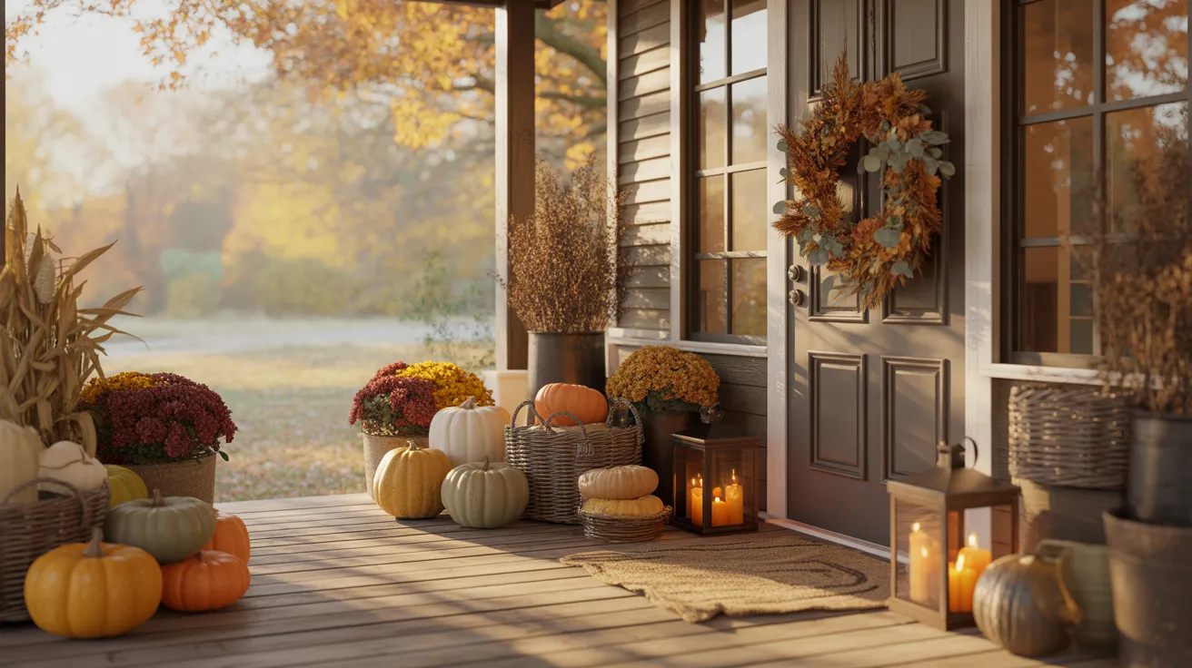 outdoor fall decor ideas