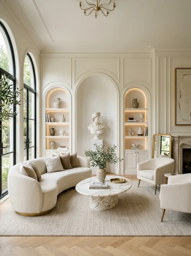 Arched Wall Niches