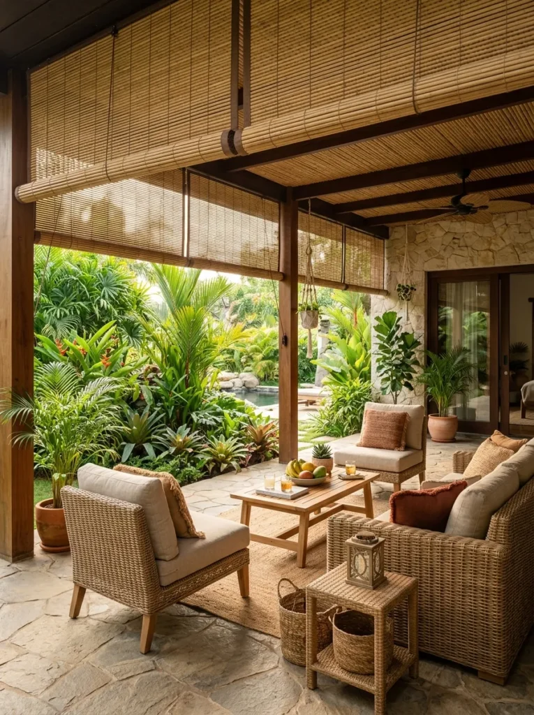 Bamboo Shade Panels