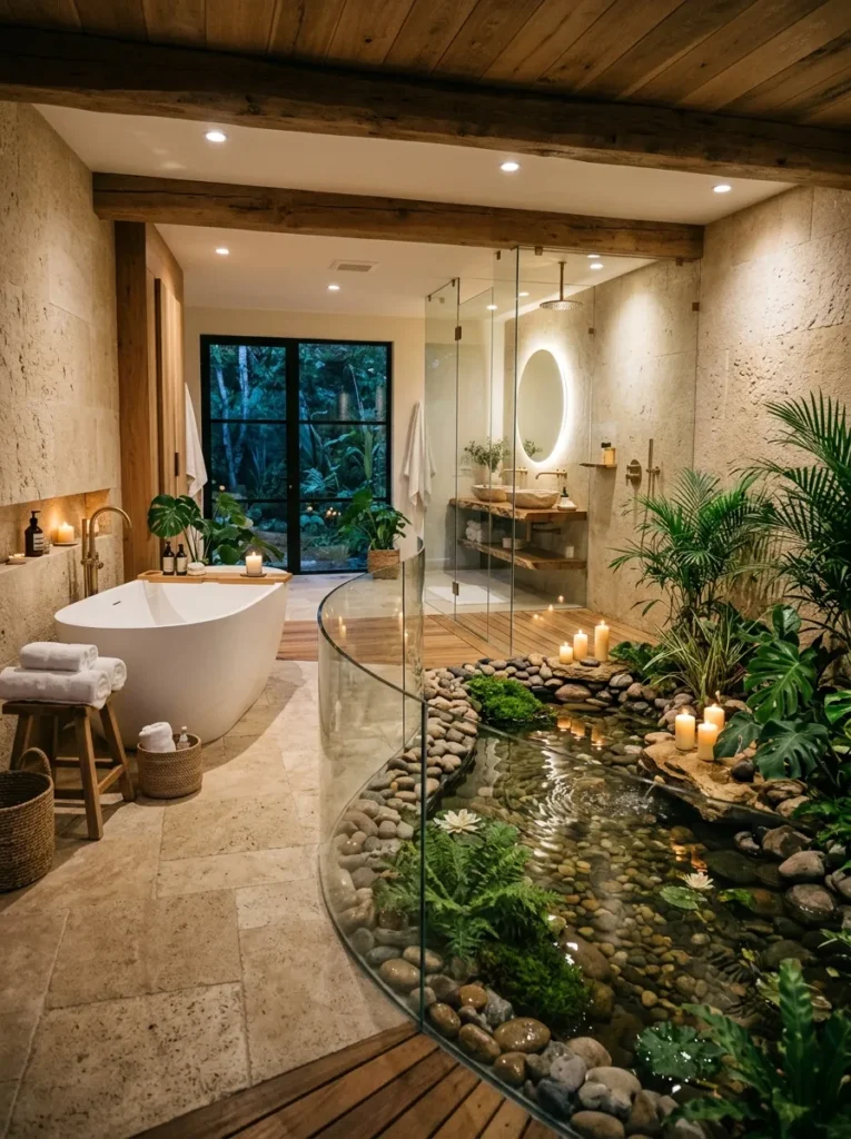 Bathroom Spa Pond