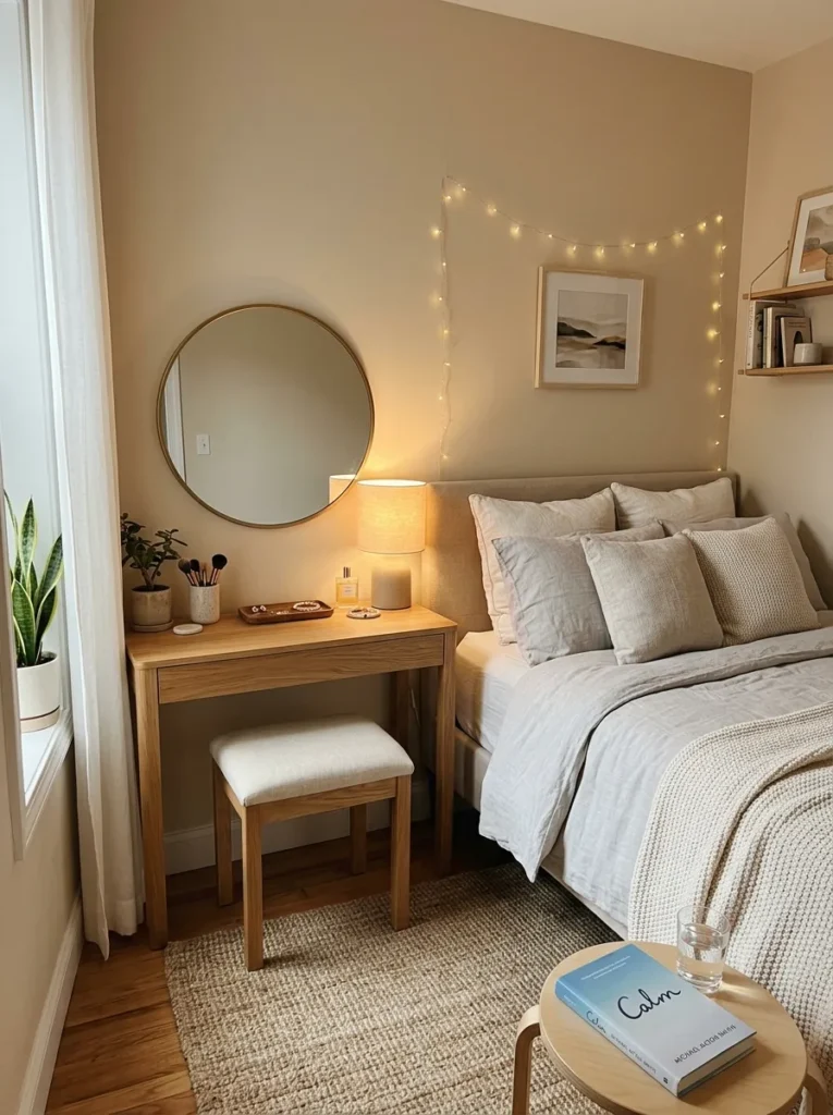 Bedside Vanity Table