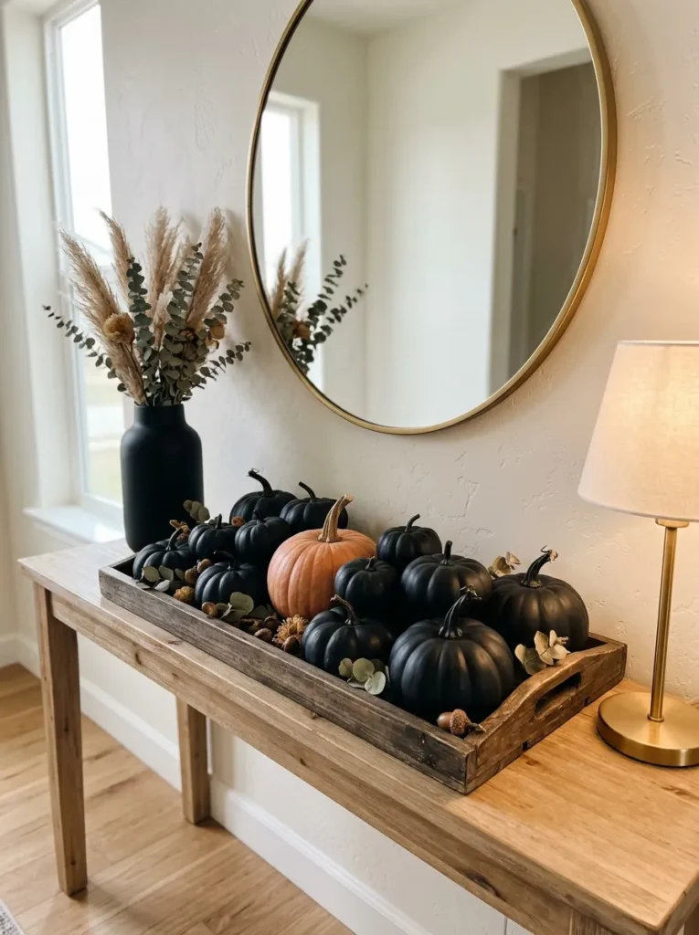 Black Pumpkin Cluster