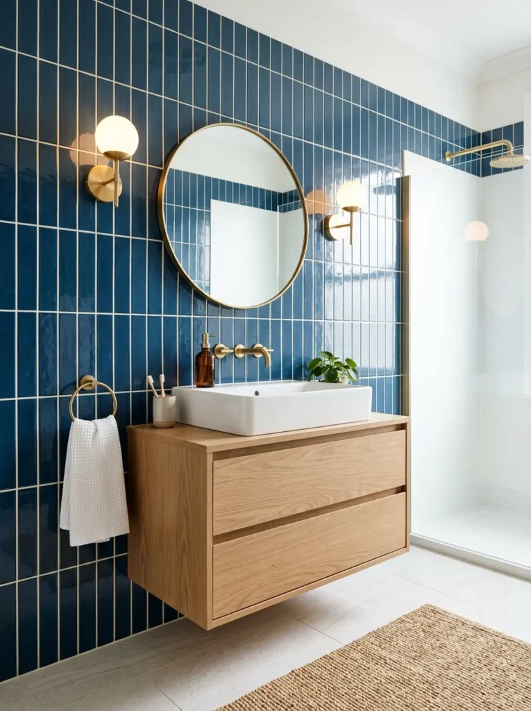 Blue Subway Tile