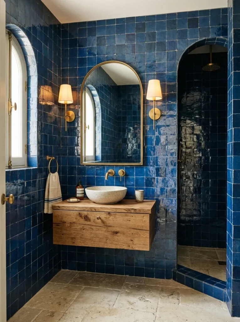 Blue Zellige Tile