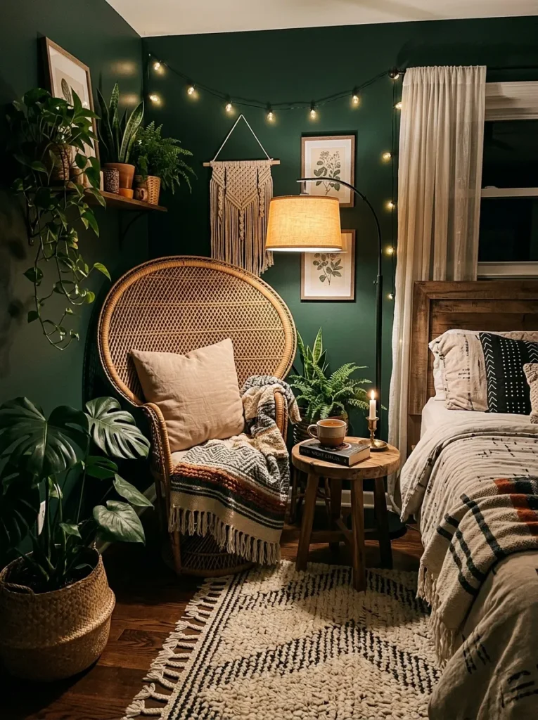 Boho Reading Nook