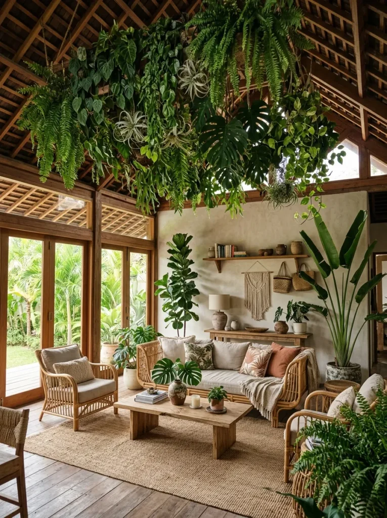 Botanical Ceiling Features