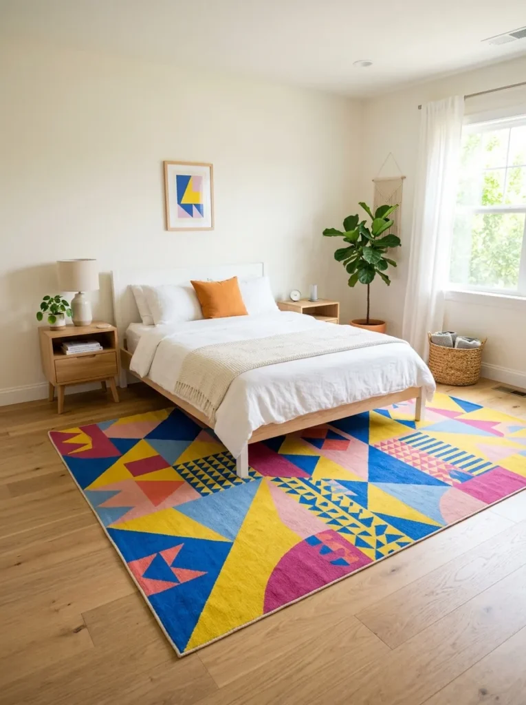 Bright Statement Rug