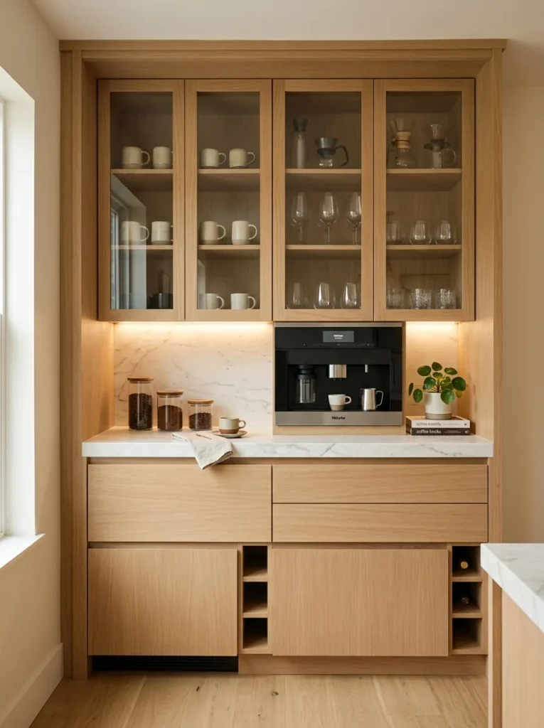 Built-In Beverage Cabinet